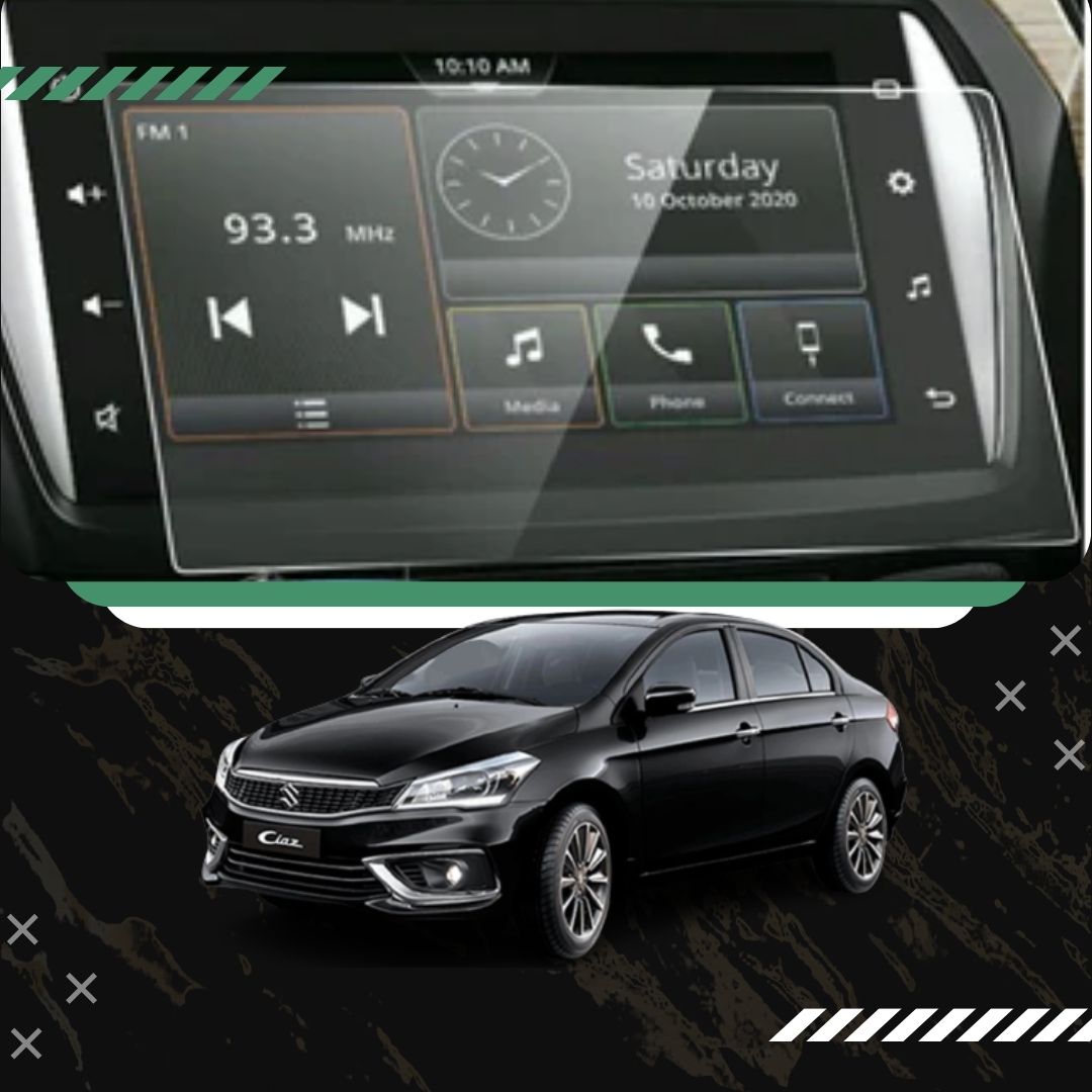 Maruti Ciaz (7 Inch) Accessories Touch Screen Guard & Screen Protector