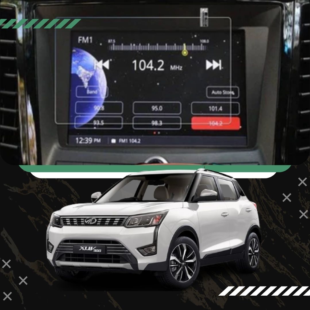 Mahindra XUV 300 (7 Inch) [2019-Running] Accessories Touch Screen Guard & Screen Protector