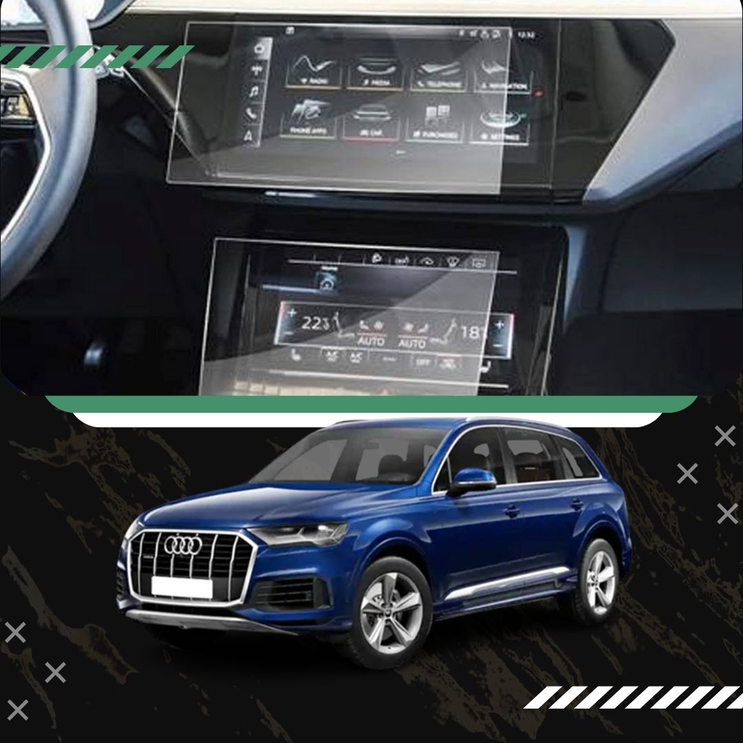 Audi Q7 Climate & Touch Infotainment Combo (10.1 Inch) [2021-Running] Accessories Touch Screen Guard & Screen Protector