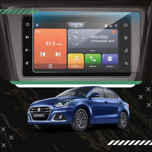 Maruti Dzire (7 Inch) Accessories Touch Screen Guard & Screen Protector