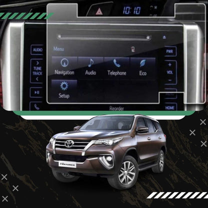 Toyota Fortuner Old [2018-2021] Accessories Touch Screen Guard & Screen Protector
