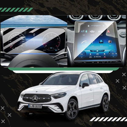 Mercedes GLC Cluster & Touch Infotainment Combo (10.1 Inch) [2023-Running] Accessories Touch Screen Guard & Screen Protector
