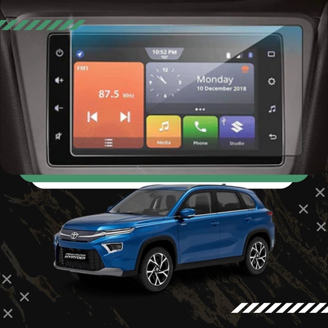 Toyota Urban Cruiser Hyrder [2022-Running] Accessories Touch Screen Guard & Screen Protector