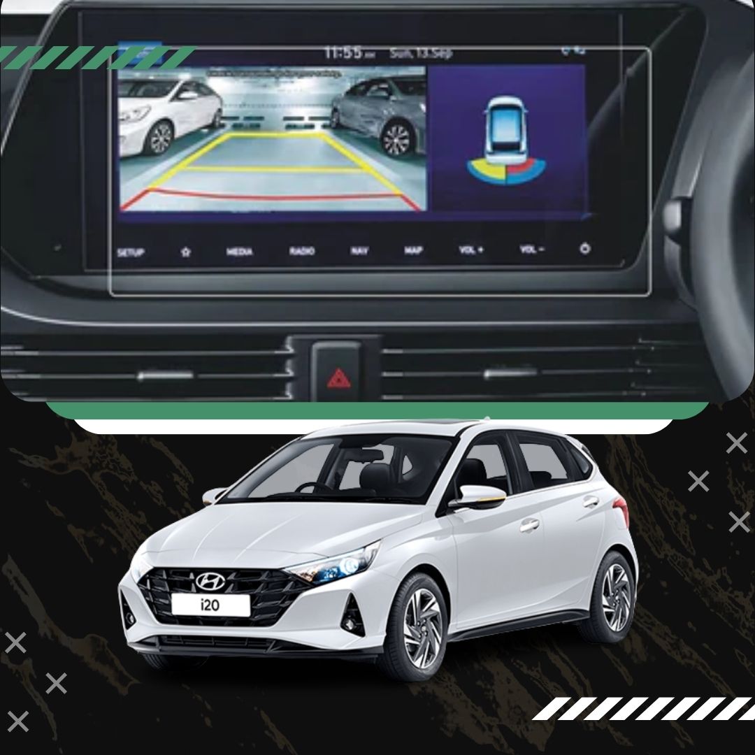 Hyundai i20 Facelift [2020- Running] Accessories Touch Screen Guard & Screen Protector