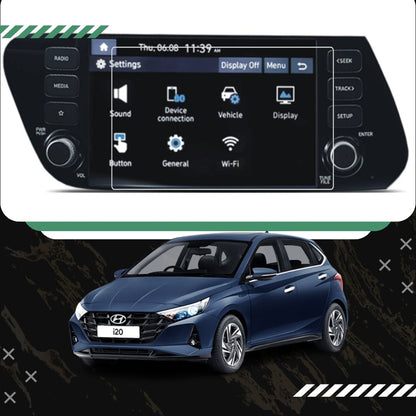 Hyundai i20 Facelift [2020- Running] Accessories Touch Screen Guard & Screen Protector