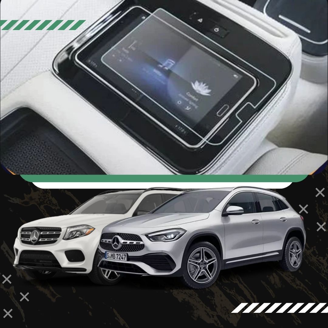 Mercedes Back Armrest Tab Accessories Touch Screen Guard & Screen Protector Compatible With E-Class & GLS