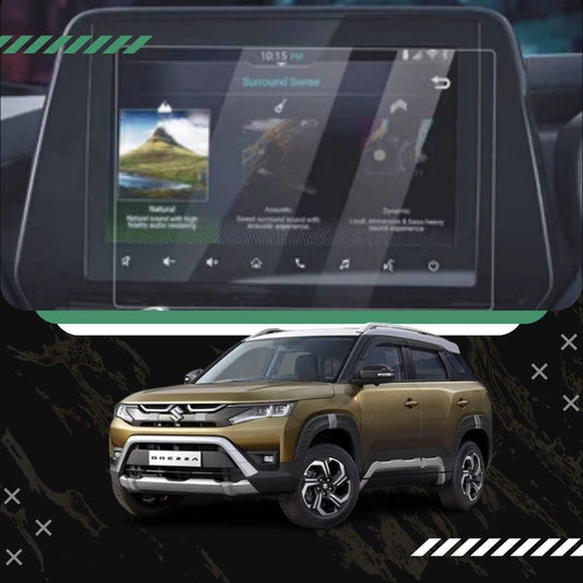 Maruti New Brezza  [2022-Running] Accessories Touch Screen Guard & Screen Protector