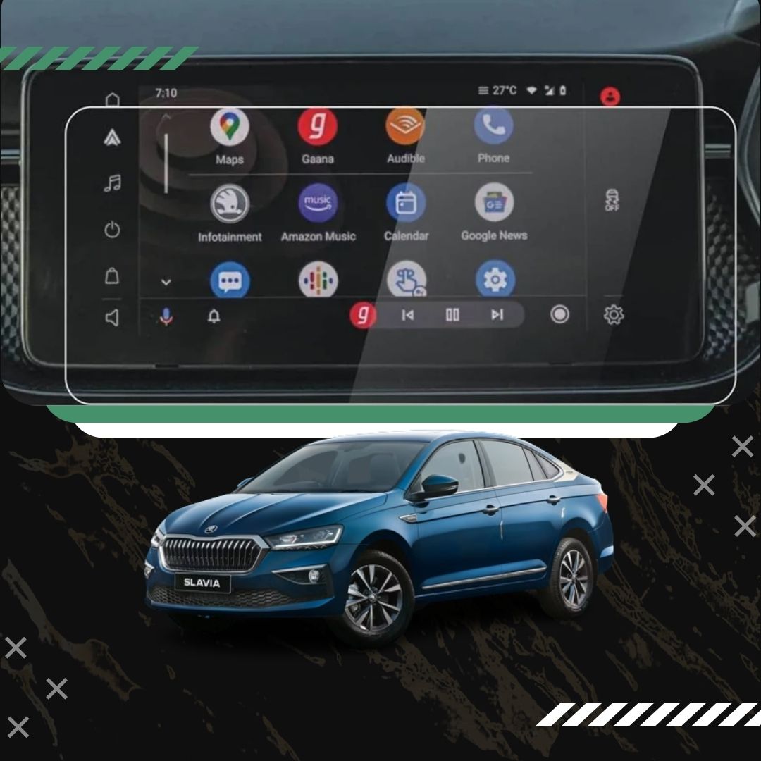 Skoda Slavia [2021-Running] Accessories Touch Screen Guard & Screen Protector